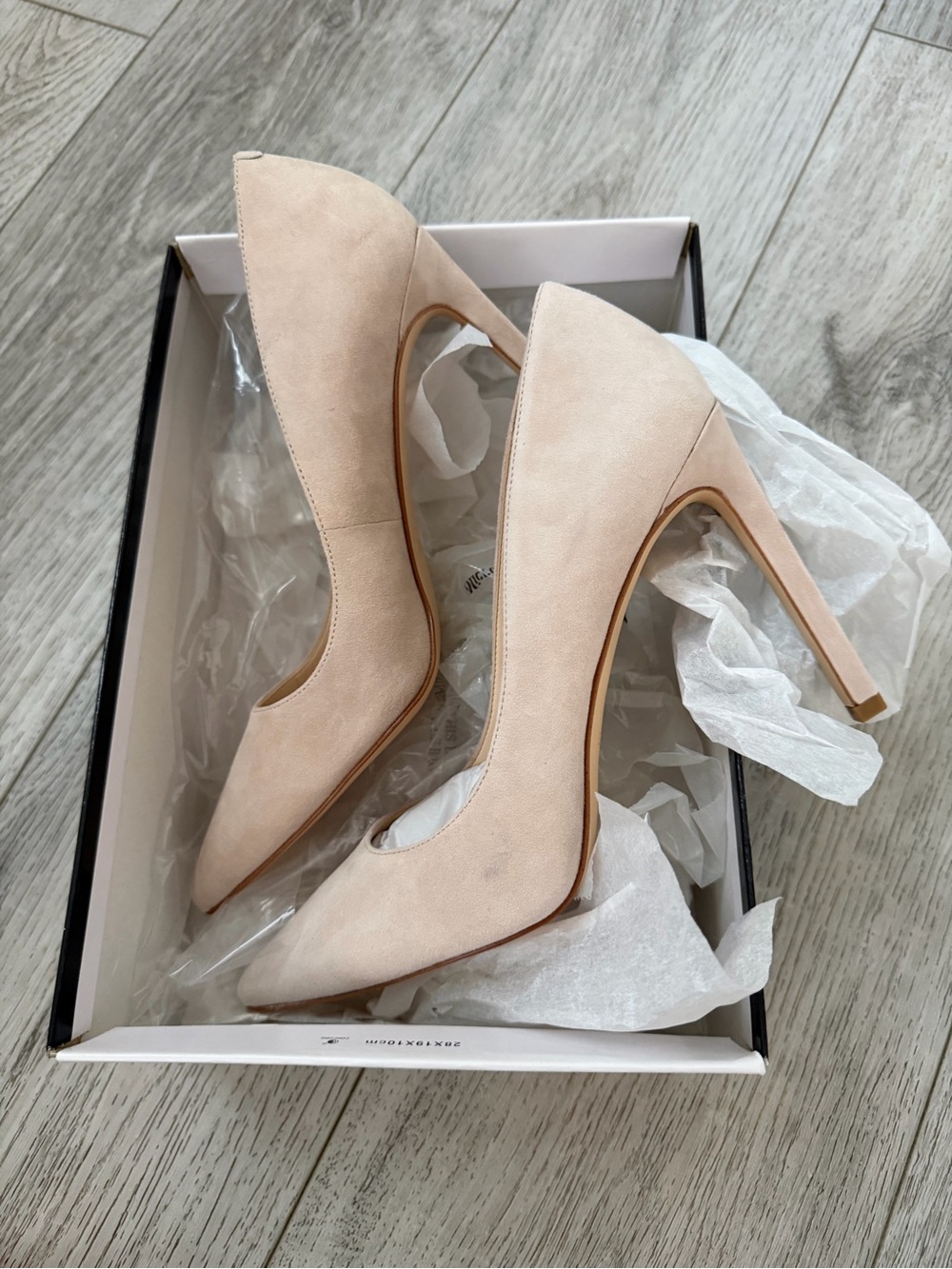 Nine West Blush Suede Pointed-Toe Pumps - Picture 2 of 4